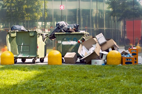 Eco-friendly disposal during Brimsdown garage clearance
