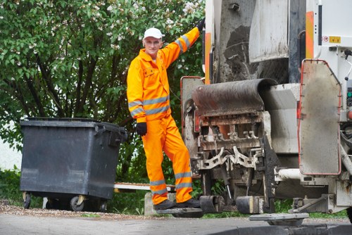 Comprehensive flat clearance services including cleaning and disposal