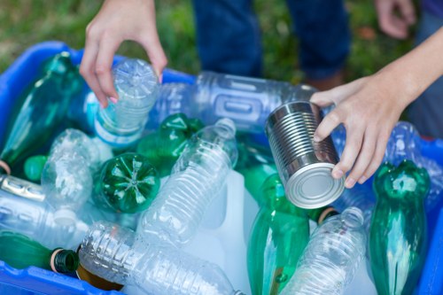 Variety of items being cleared from a home